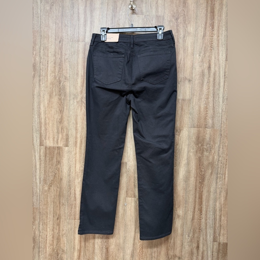 NWT NYDJ Sheri Slim Black Jeans - Picture 2 of 10